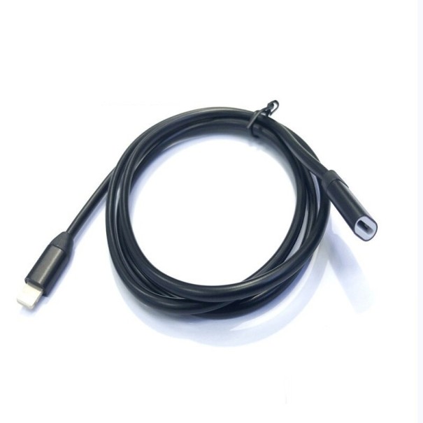 Predlžovací kábel pre Apple iPhone Lightning čierna 1 m