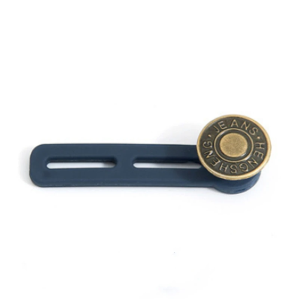 Prelungitor de talie retractabil reglabil cu buton Extensie de talie de 50 x 17 mm Fără cusut pantaloni de maternitate bronz