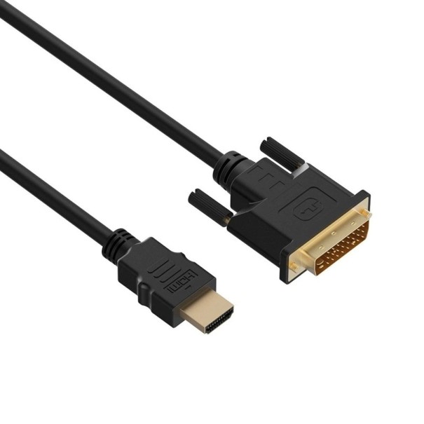 Prepojovací kábel HDMI na DVI-D M / M 1 m