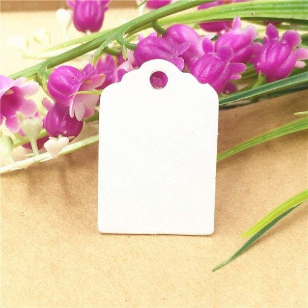 Presentetiketter 100 st vit 1