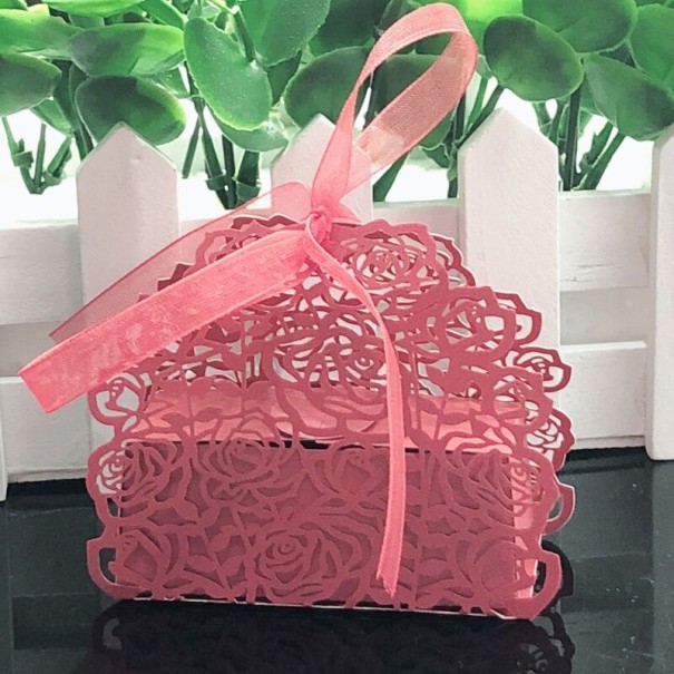 Presentförpackning med rosor 10 st röd