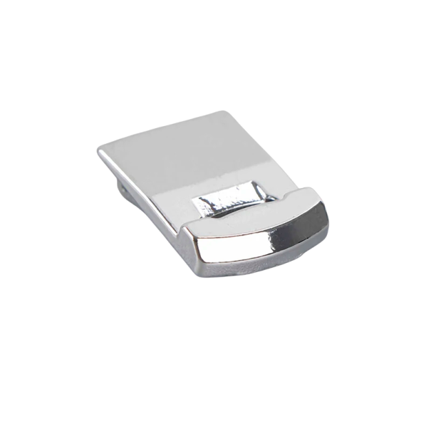 Pressing Foot with Curl and Hemming 2.3 x 1.7 cm Stainless Steel Foot for Sewing Machines for Precise Hemming of Edges Fabric Sewing and Alterations 1