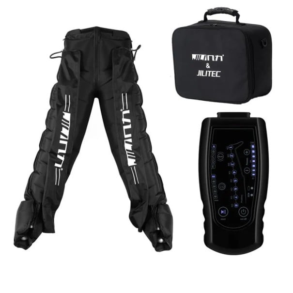Pressothérapie des jambes et des hanches Massage des muscles des jambes Soulagement de la douleur musculaire Compression pneumatique Manchons 1
