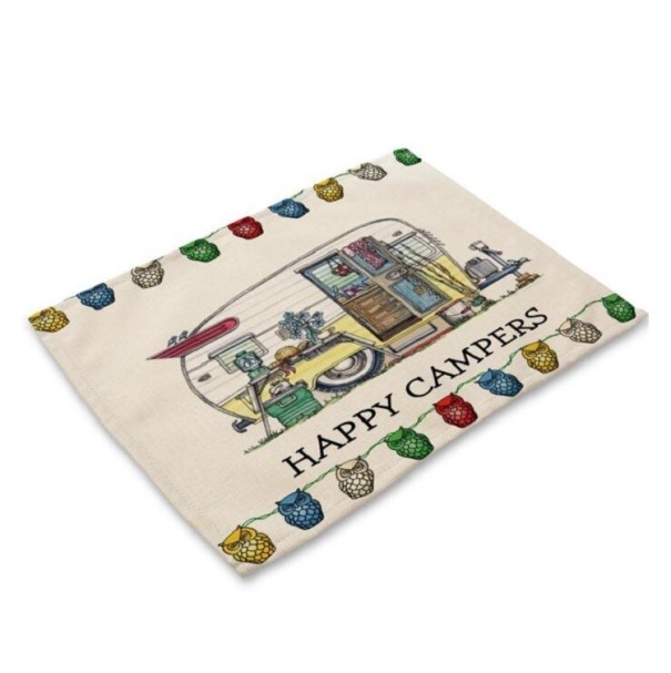 Prestieranie s motívom karavanu 1