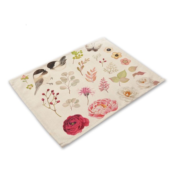 Prestieranie s vtáčikom a kvetinami 17