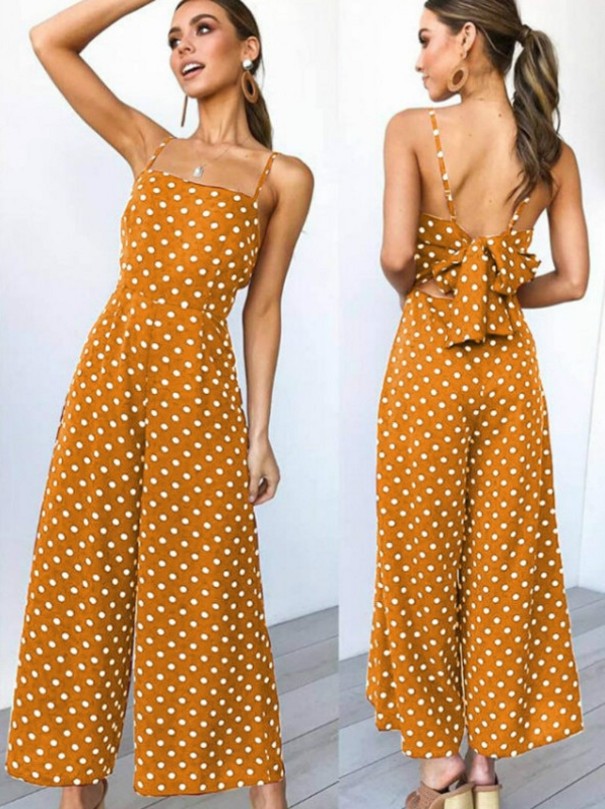 Prickig jumpsuit för kvinnor A2000