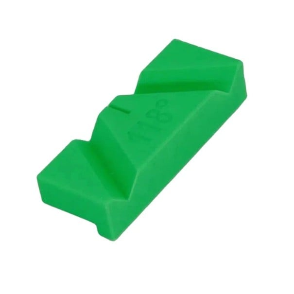 Přípravek na ostření vrtáků pro stolní brusku 6 a 8 palců úhel 118° vodítko 8,1 x 2,9 x 1,2 cm zelený na standardní vrtáky do oceli i dřeva 1