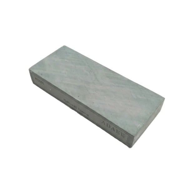 Přírodní brusný kámen ADAEE zrnitost 12000 rozměry 200 x 75 x 29 mm metamorfovaná hornina tmavě šedý na dokončování a leštění nožů 1
