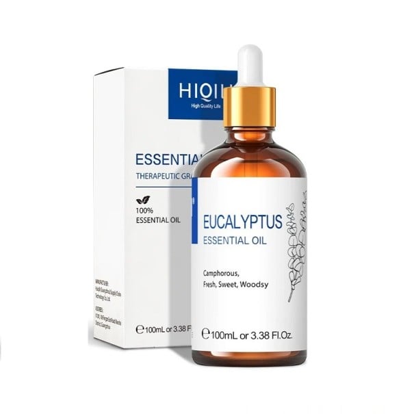 Přírodní esenciální olej Vonný olej pro úlevu od stresu Olejíček s přírodním aroma Přírodní vonná esence do difuzéru 100 ml Eucalyptus