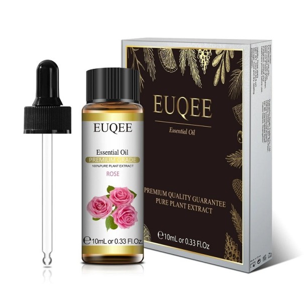 Přírodní rostlinný esenciální olej do difuzéru Přírodní esenciální olej Aroma s přírodními extrakty 10 ml Rose