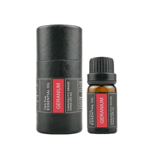 Přírodní vonný olej Esenciální olej pro úlevu od stresu Olejíček s přírodním aroma Vonná esence do difuzéru 10 ml Geranium