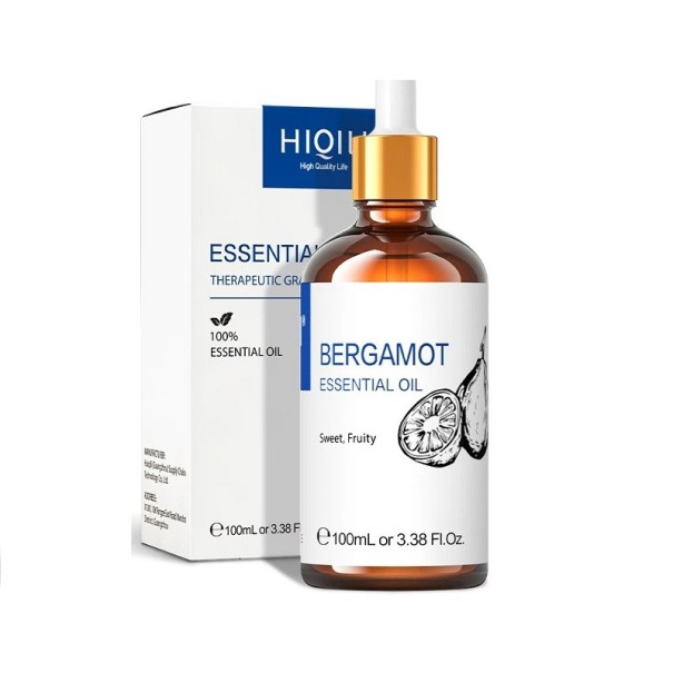Prírodný esenciálny olej Vonný olej na úľavu od stresu Olejček s prírodnou arómou Prírodná vonná esencia do difuzéra 100 ml Bergamot
