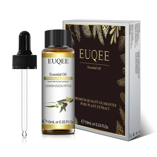 Prírodný rastlinný esenciálny olej do difuzéra Prírodný esenciálny olej Aróma s prírodnými extraktmi 10 ml Lemon Eucalyptus