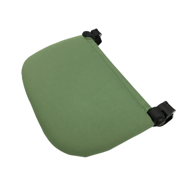 Prodloužená opěrka nohou 31 x 21 cm Kompatibilní s kočárkem Babyzen YOYO Pohodlný doplněk pro dítě Nastavitelná podložka zelená