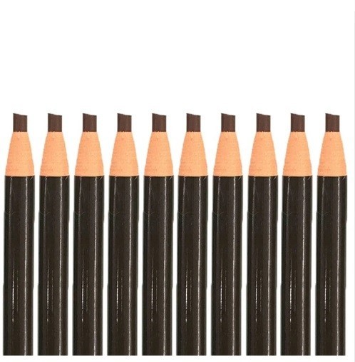 Professioneel wenkbrauwpotlood - 10 stuks bruin
