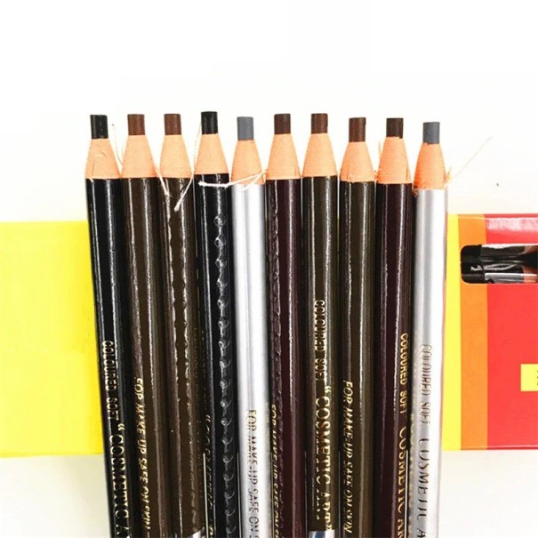 Professioneel wenkbrauwpotlood - 10 stuks