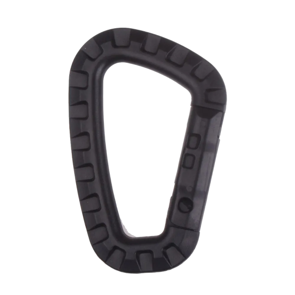 Professionele klimkarabijnhaak 90 kg D-type karabijnhaak 8,5 x 5,6 x 0,7 cm Klimaccessoires groen
