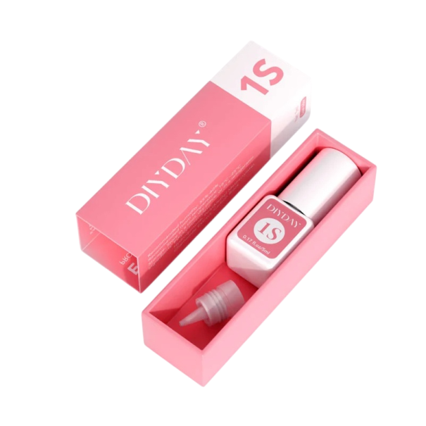 Professionele lijm voor wimperextensions 5 ml Snelheid 1 met een houdbaarheid van 6–8 weken Lage geur Zwart roze