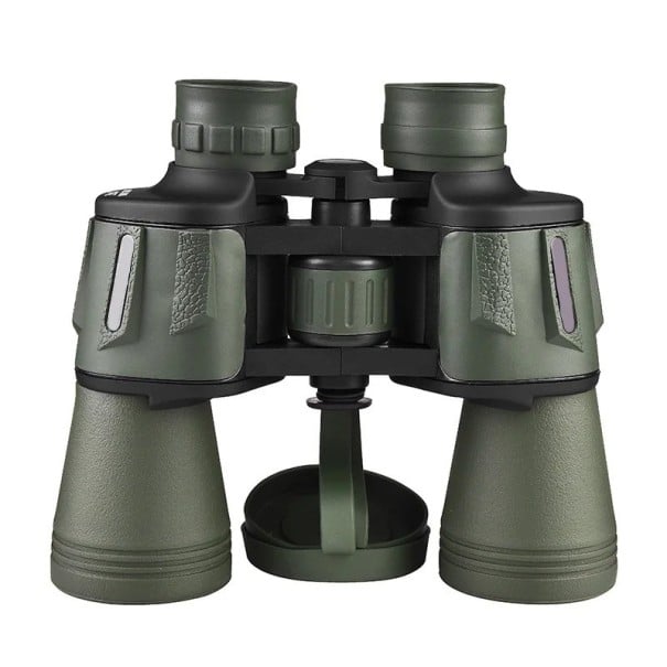 Professionele verrekijker 20x vergroting Objectief 50 mm HD BAK4-prisma's Waterdichte uitvoering IPX4 voor natuur- en sportobservatie groen