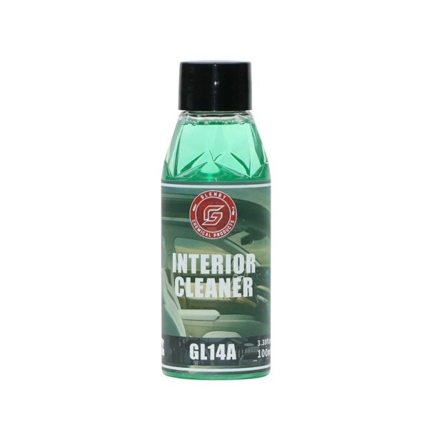 Professionell bilinredningsrengöring 100 ml Rengöringsskum för bilstolar Textilier Läder Plast Instrumentbräda Fläckborttagning