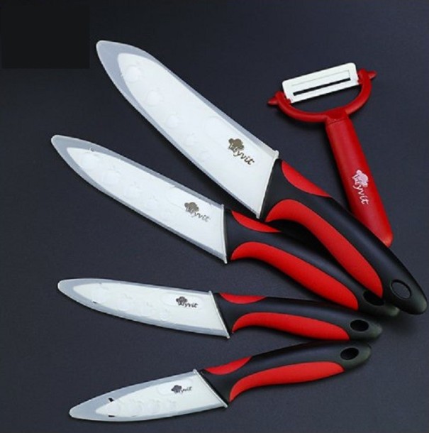Professionell keramisk knivset J2961 svart