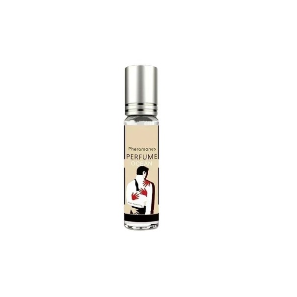 Profumo da uomo con feromoni 10 ml Fragranza elegante e fresca Aumento dell'attrattiva e della fiducia in se stessi Effetto duraturo Confezione pratica per l'uso quotidiano 1