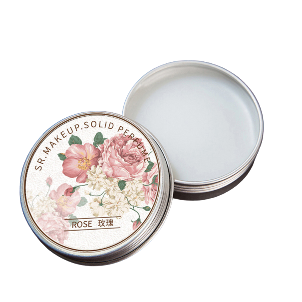 Profumo solido da donna alla rosa 1