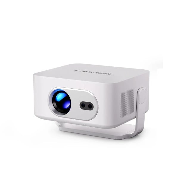 Proiector Android 14 focalizare automată WiFi 6 BT 5.4 4K suport 80" proiecție corecție hardware a imaginii portabil pentru home cinema 1