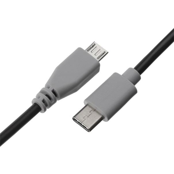 Propojovací kabel USB-C na Micro USB M/M 1 m