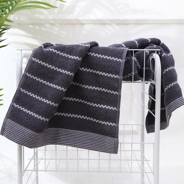 Prosop din bumbac Prosop moale Prosop din bumbac de calitate Prosop din bumbac Prosop moale 70 x 140 cm gri