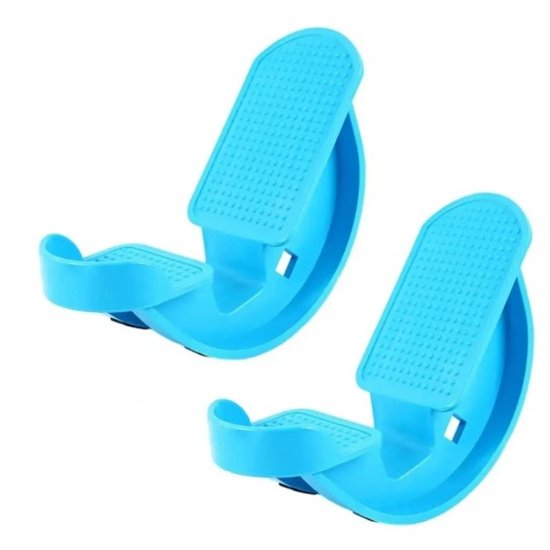 Protahovací Zařízení Na Nohy Sada 2 Ks Pro Kotníky Posiluje Hlezenní Kloub a Zlepšuje Flexibilitu 27 x 16 x 9,5 cm Žlutá Pro Domácí Cvičení modrá