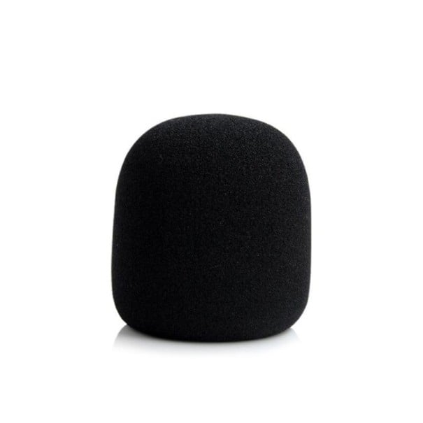 Protecção contra o vento para microfone 5 pcs K1601 preto