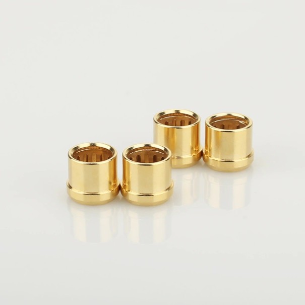 Protección contra el polvo para conectores RCA hembra 8 uds. dorado
