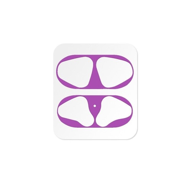 Protección contra el polvo para los Airpods de Apple morado 2