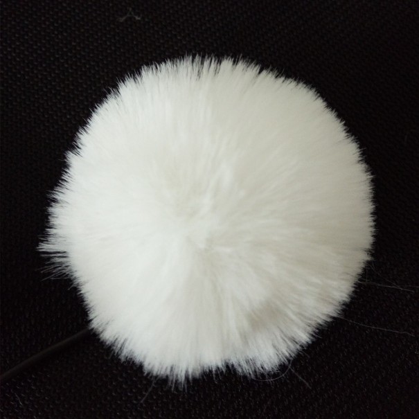 Protección contra el viento para micrófono de solapa K1608 blanco 2