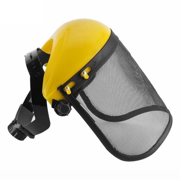 Protección facial con malla 1