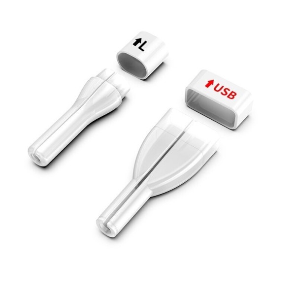 Protecție conector cablu pentru USB / Lightning 1