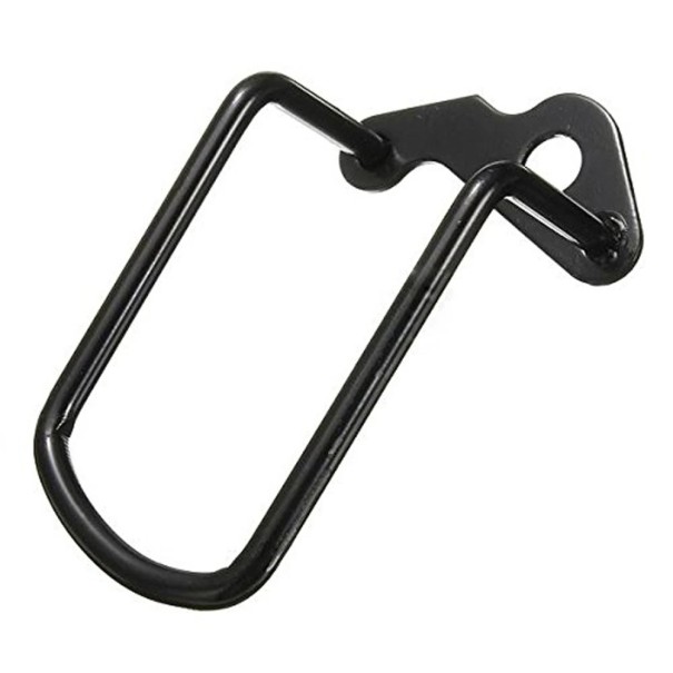 Protecție universală pentru schimbător de bicicletă Protecție neagră pentru schimbător spate 7,5×5,5×4,5 cm Ușor de instalat Husă durabilă pentru schimbător de bicicletă 1