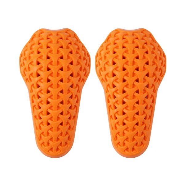 Protecții pentru coate portocalii cu inserții din spumă PU absorbție a șocurilor echipament sportiv moto ciclism schi patinaj 1