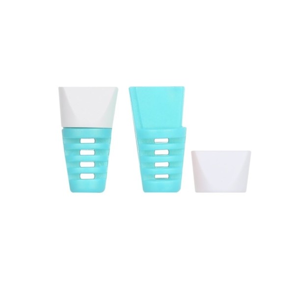 Protection de connecteur de câble 10 pcs K1155 bleu clair