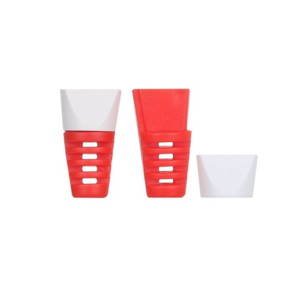 Protection de connecteur de câble 10 pcs K1155 rouge