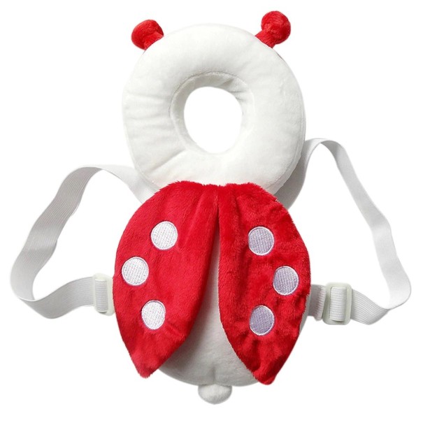 Protection de tête pour bébés J2583 rouge