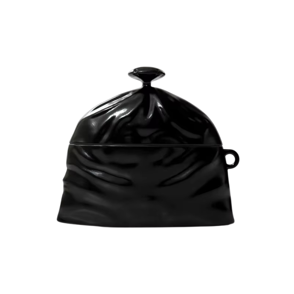 Protection for AirPods 1 and 2 with Bin Bag Design Scratch, Impact, Dust and Dirt Resistance 1