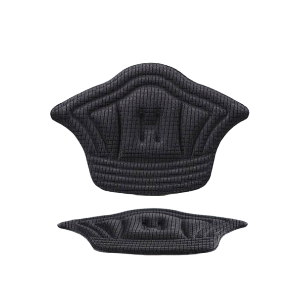 Protection pour le talon de chaussures de sport 10 mm 2 pcs noir