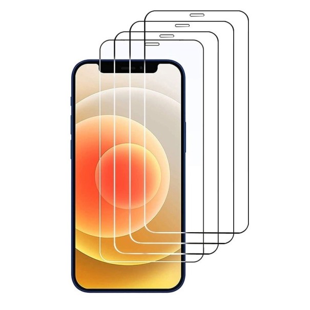 Protector de pantalla 10D para iPhone 13 4 piezas 1