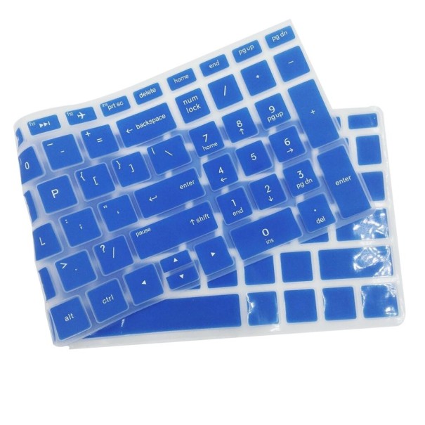 Protector de teclado para portátiles HP de 15,6&quot; azul oscuro