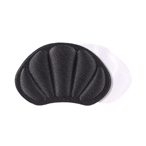 Protectores de talón para calzado deportivo 2 uds. negro