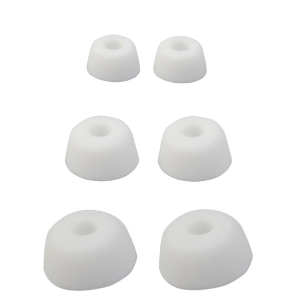 Protetores auriculares 6 pcs branco