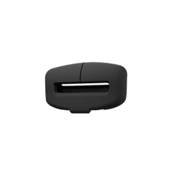 Protezione in silicone per la fibbia della cintura di sicurezza contro i graffi 4 x 7,7 cm spessore 1,3 cm copertura protettiva per interni auto nero