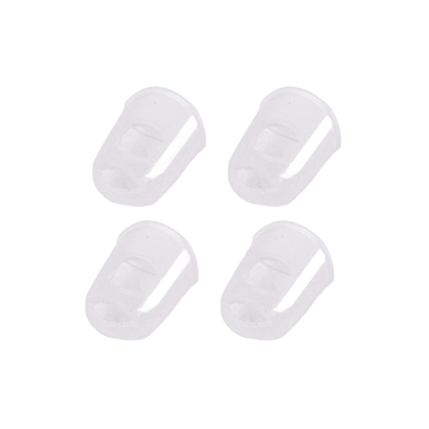 Protezioni in silicone per le dita Trasparente L